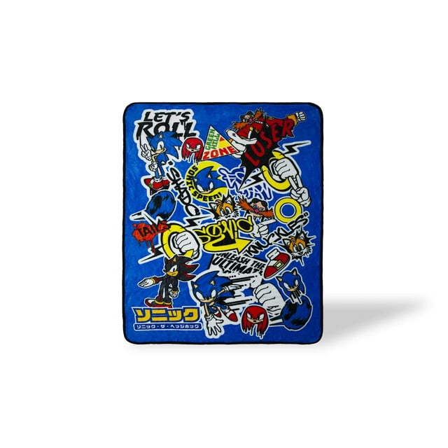 Manta con pegatina Just Funky de Sonic The Hedgehog