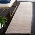 thumbnail image 2 of SAFAVIEH Tahoe Joey Modern Shag Runner, 2' x 9', Beige, 2 of 8