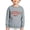 Grey, variant on Boys Long Sleeve Crewneck Letter Print Sweatshirt Soft Casual Pullover Top For Kids Fall Winter Holiday Outfit