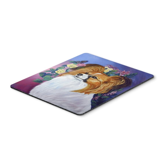Carolines Treasures 7041MP Papillon Mouse Pad Hot Pad or Trivet Large multicolor
