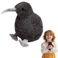 thumbnail image 2 of RUIG Kiwi Bird Plush Toy,Stuffed Animal Furry Kiwi Plushie Doll,Soft Fluffy Like Real Bird Hugging Toy -Cute Little Bird Kiwi Plushie as Gift for Your Kids Friends,Bird Toys for Kids &Birders, 2 of 9