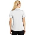 thumbnail image 2 of Sport-Tek L475 Ladies Dry Zone Raglan Accent Polo T-Shirt, White - 3XL, 2 of 6