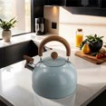 thumbnail image 4 of 3L Liter Stainless Steel Whistle Kettle Thickened Kettle Gas, 4 of 5