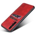 thumbnail image 2 of Compatible with Huawei Honor 20 Pro Case,XYCCA Slim PU Leather Back Case Cover with Credit Card Holder Durable Lightweight Protective Cover Case for Huawei Honor 20 Pro 6.26",(Red), 2 of 7