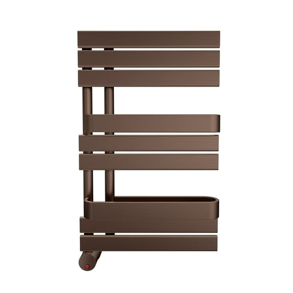 Mr Steam Tribeca 19.9 (in.) Wall-Mounted Towel Warmer in Brushed Bronze