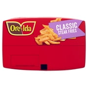 Ore-Ida Classic Steak Fries French Fried Frozen Potatoes, 1 Bag, for Easy Snacks and Dinner Sides, Gluten-Free, 28 oz