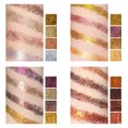 thumbnail image 5 of Paleta de sombra de ojos con lentejuelas brillantes de 16 colores, brillo de diamante, maquillaje artístico para el cuerpo y la cara, paleta de sombra de ojos brillante con lentejuelas para la piel re, 5 of 5