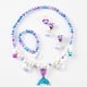 thumbnail image 2 of Collar de princesa sirena para niños, pulsera de perlas de concha, accesorios de fiesta del mundo submarino para niños, decoración de cosplay, 2 of 4