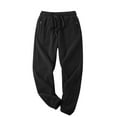 thumbnail image 2 of Aueoeo Men'S Winter Pants, Jogging Pants, Warm And Thick Sports Pants Active Running Pants Thick Track Pants Black L, 2 of 3