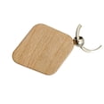 thumbnail image 4 of relayinert 1/2/3/5 Wood Key Chain Craft Blank Keyring Gift Personalized Pendant Hanging Outdoor Holder Handicraft Organizer Accessory Type 4 5PCS, 4 of 6