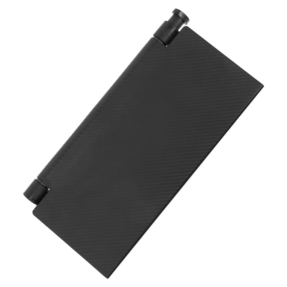 AURARMLET Black TV Top Shelf with Router Organizer and Monitor Storage Rack for Convenient Use