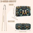 thumbnail image 4 of FORMRS Women Crossbody Purse with Chain Strap Vegan Leather Shoulder Handbag, Brown Mystical Owls, 4 of 7