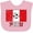 AD-Pink, variant on Inktastic Peruvian Soccer Boys or Girls Baby Bib