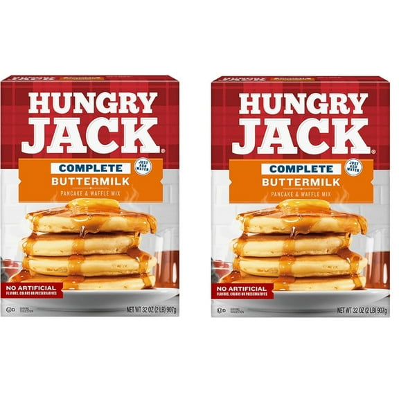 - Complete Buttermilk Pancake & Waffle Mix - 32 Oz Box - Pack of 2