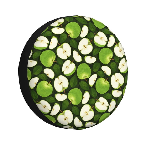 Balery Green Fruit Cubiertas para Neumáticos - Protector Resistente para Neumáticos de Camioneta, SUV, Remolque, Camper y RV-15 inch