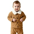 thumbnail image 3 of Toddler Boy Winter Corduroy Jacket Baby Girl Fall Lined Outwear Coat, 3 of 5