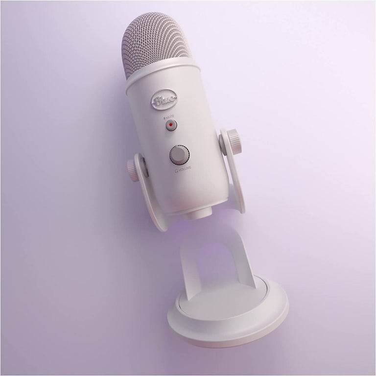 Blue Microphones Yeti USB Desktop Microphone (White Mist) with