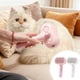 thumbnail image 1 of Peine en spray para mascotas con doble agujero de agua y función de niebla - Cepillo de plástico blanco para gatos - Elimina el pelo suelto y reduce la estática, 1 of 6