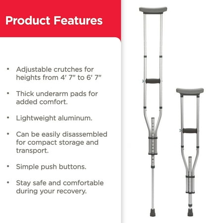 Equate Universal Crutches