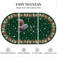 thumbnail image 6 of Oval Christmas Tablecloth 60x120 Inch, Green Xmas Holiday Christmas Tree Table Cloths Oval, 6 of 6