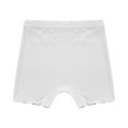 thumbnail image 5 of iixpin Toddler Girls Cotton Elastic Waistband Underwear Soft Shorts Kids Boxer Briefs Panties Bottoms Nightwear White 11-12, 5 of 6