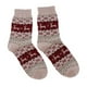 thumbnail image 1 of Calcetines Tobilleros de Invierno Perfecl de Mezcla de Lana Caqui Talla Única, 1 of 8