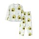 thumbnail image 1 of Fotbe Avocado of a Hear Conjunto de Pijama de Manga Larga para Mujer con Estampado, Ropa de Dormir de 2 Piezas, Conjunto de Casa Suave y Cómodo con Bolsillos-Large, 1 of 7