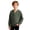 Army Green, variant on CYRBOKO Boys Long Sleeve Shirts, Comfy V-neck Pullover Casual T-shirts for Boys Navy Size 10-12 T