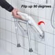 thumbnail image 3 of Silla De Ducha Montada En La Pared, Banco De Baño Plegable Antideslizante Montado En La Pared, Estructura Estable Que Ahorra Espacio Para Embarazadas Para El Baño Del Hogar, 3 of 7