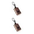 thumbnail image 4 of Speravity Estuche de cuero para llave de 3 botones para automóvil Protector de cubierta para llaves de vehículo Automóvil Type6 NO6, 4 of 6