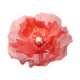 thumbnail image 2 of Cabeza de flor artificial de seda Cabeza de Cabeza de flor de imitación Flor de malla de hilo para centros de mesa Manualidades DIY al Rojo, 2 of 9
