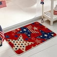 thumbnail image 4 of EGNMCR Bathroom Rugs, Rugs for Living Room, Area Rug Independence Day The US Floor Mat Patriotic Flag Patterns Foot Mat Patio Decorative Garden Flag Rugs Polyester Independence Day Floor Mats, 4 of 6