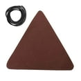 thumbnail image 4 of Tabouret Triangle en Toile pour Camping Tissu Voyage Camping Triangle Randonnée Jardinage Sac à Dos Brun, 4 of 9