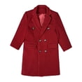 thumbnail image 3 of Ticikt Boys Dress Coats Double Trench Coat Winter Pea Coat with Pockets 3-16 Years, 3 of 6