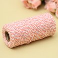 thumbnail image 4 of Homeholiday 2mm Two-color Cotton Candy Rope Cord Double-strands Gifts Crafts Food Box Wrapping String, 4 of 4