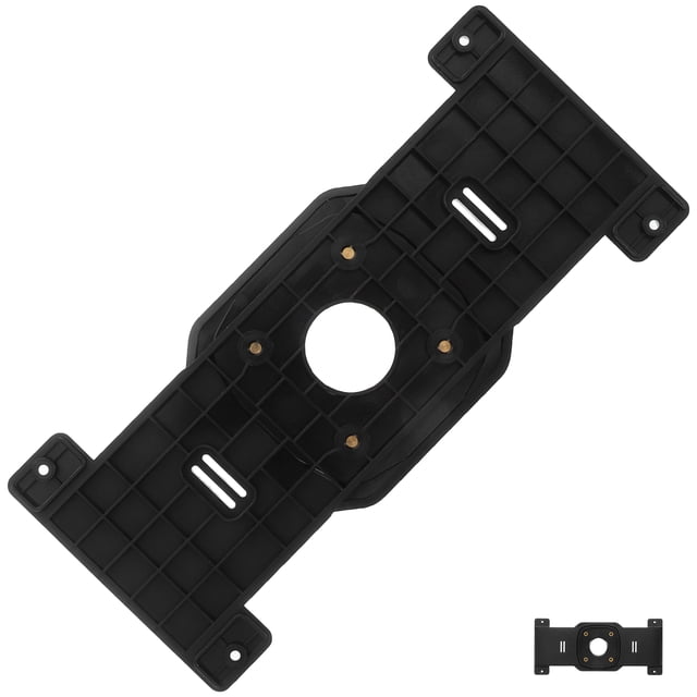 unbranded Soporte Para Cámara Dash Base De Plástico Resistente Para Espejo Retrovisor Interior De Auto Negro