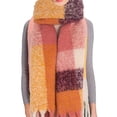 thumbnail image 4 of Bufanda cálida de invierno para mujer, chal largo, bufandas grandes, manta gruesa para clima frío, bufandas a juego de colores, 4 of 5