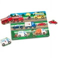 thumbnail image 3 of Melissa & Doug Vehicles Wooden Peg Puzzle, 8pc, 3 of 5