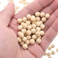 thumbnail image 3 of Uxcell 500 Pcs Wooden Round Balls 5/16" (8mm) Unfinished Wood Balls, Natural Wood Spheres for Crafts and DIY Project, 3 of 6