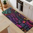 thumbnail image 5 of I Love My Dogs Art Kitchen Rug Mat,Kitchen Runner Rugs Non Skid Washable,Decorative Kitchen Floor Mats for Kitchen,Sink,Laundry,17"x47.2", 5 of 7
