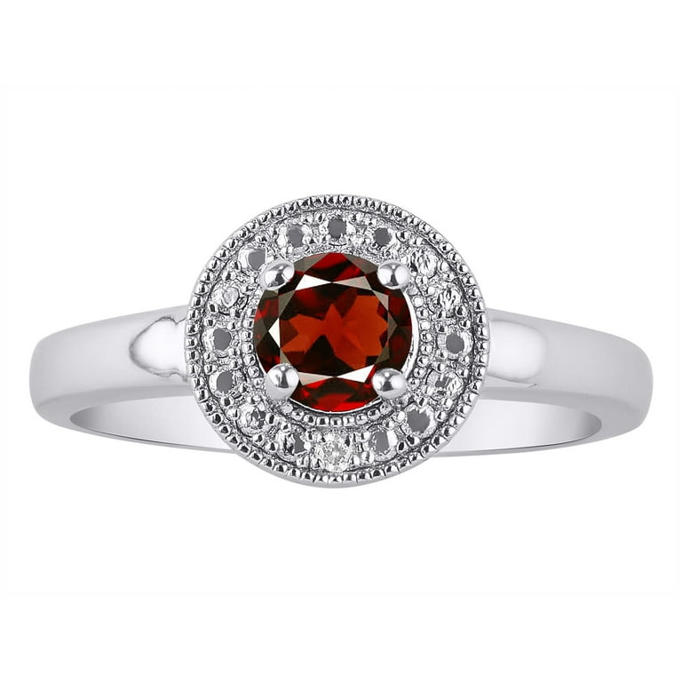 January birthstone shop rings walmart
