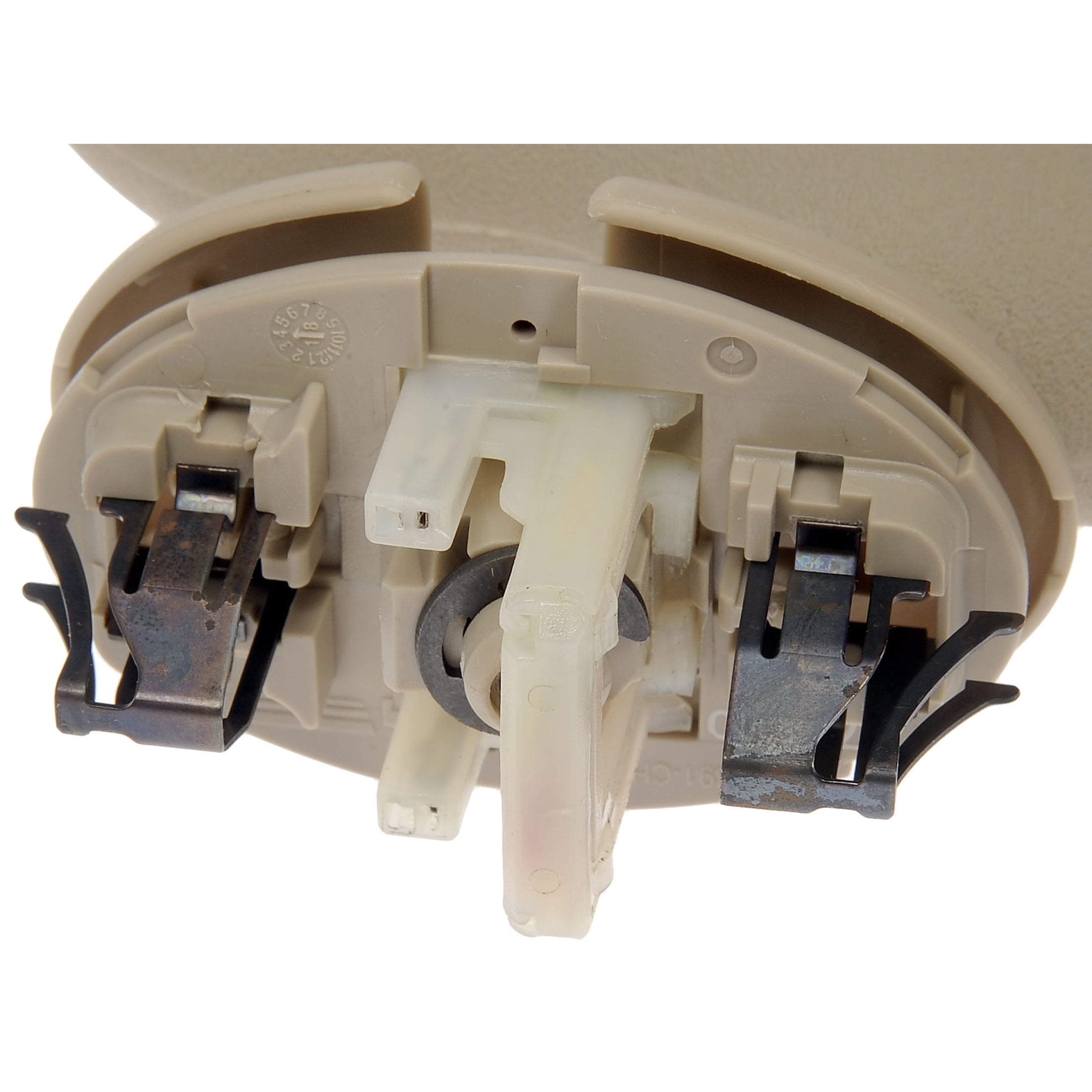 Dorman 74200 Driver Side Sun Visor Assembly for Specific Toyota Models, Beige