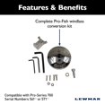 thumbnail image 2 of Kit de conversión de molinete Lewmar Pro-Fish, 2 of 5