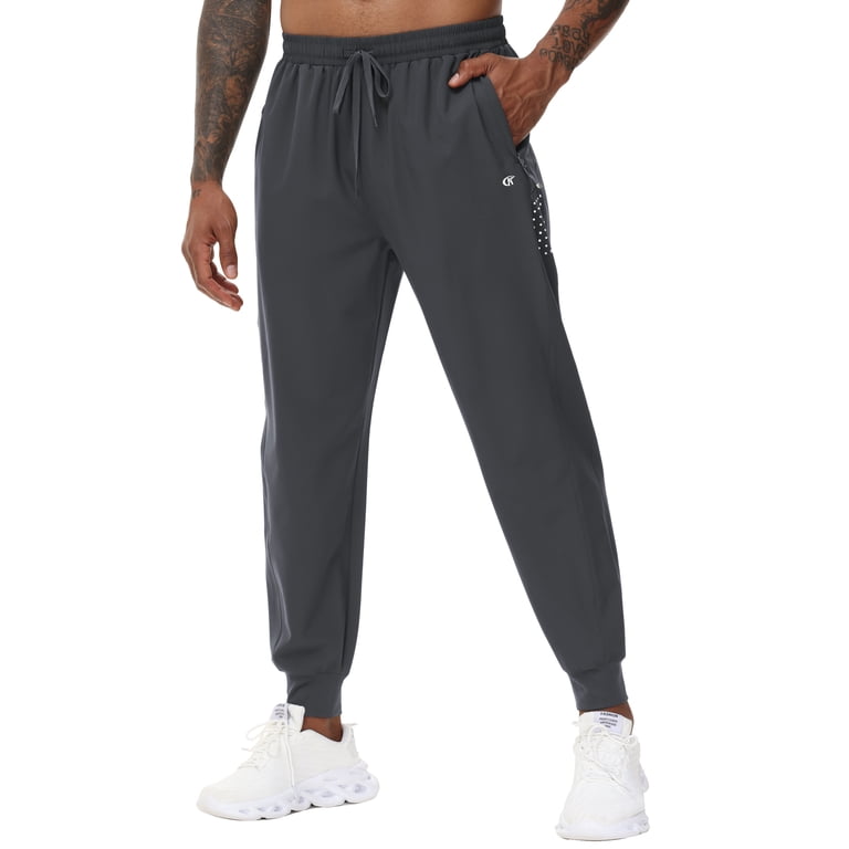 Weilanxin Men's Athletic Joggers with Zipper Pockets photo 3