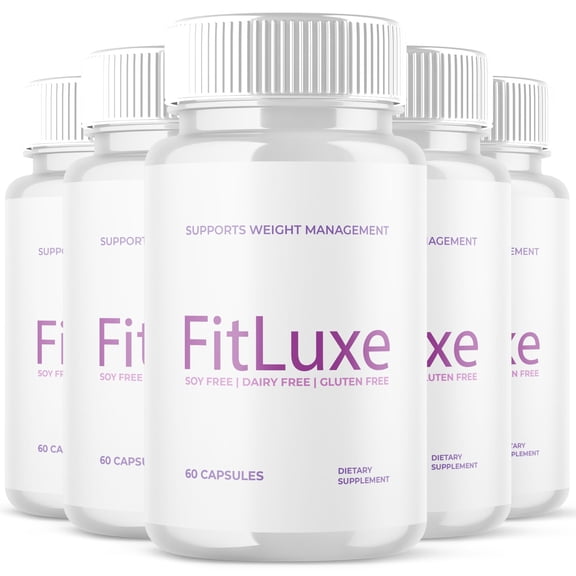 FitLuxe Advanced Formula Pills Supporting Energy and Healthy Lifestyle Fit Luxe 300 Capsules