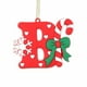 thumbnail image 1 of Juego de 26 Adornos Navideños con Letras Del Alfabeto | Letras Decorativas de Pvc En Mayúsculas Inglesas | Decoración Navideña Personalizada para Árboles, Coronas y Regalos, 1 of 2