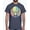Navy, variant on Gildan 2000 Unisex Ultra Cotton Alien Shirt, Tee Shirt with Alien