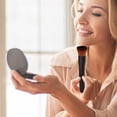 thumbnail image 4 of ELAYARD 2Pcs Flat Contour Brush Black Plastic For Makeup Application For Women Makeup Brushes Set, 4 of 8