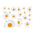 thumbnail image 2 of Summer White Floral Wall Stickers Window Decorations Stickers, 2 of 7