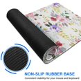 thumbnail image 6 of Long Mouse Pads for Desk,Pioneer Flower Floral Print Pattern Desk Mats on Top Of Desks, Desk Mouse Pad Extra Large with 3mm Non-Slip Base and Stitched Edge for Gaming,Office,Work,Home 47.3"x23.6", 6 of 6